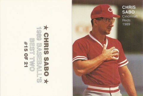 Chris Sabo / 25 Different Baseball Cards featuring Chris Sabo! No