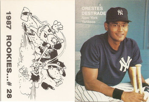 Men's New York Yankees #7 Mickey Mantle Cream Pinstripe 1951