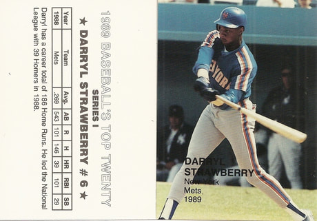 NEW YORK METS DARRYL STRAWBERRY Mr Long Ball Sports Illustrated Magazine  7/11/88